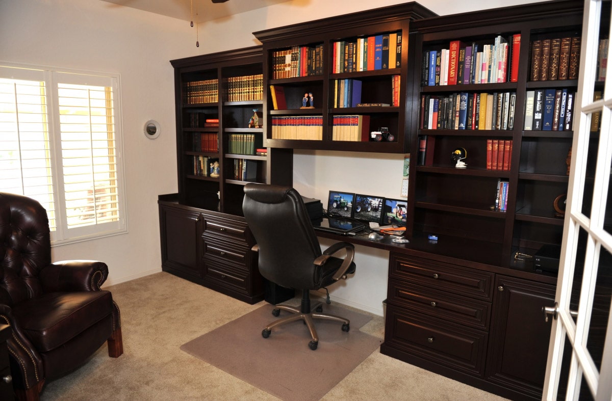 Dark brown Office Cabinets