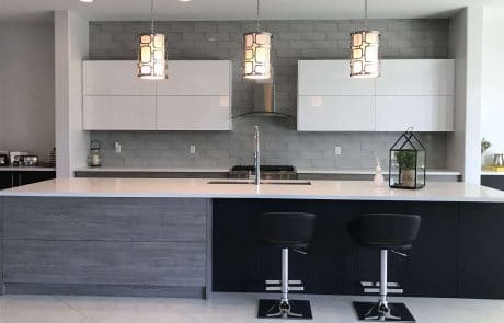 Contemporary Line black, white and gray Kitchen Style in arizona
