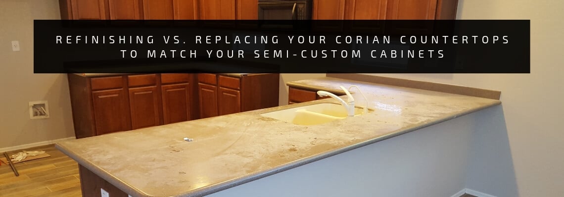 Corian Countertops, Can Kitchen Countertops Be Refinished