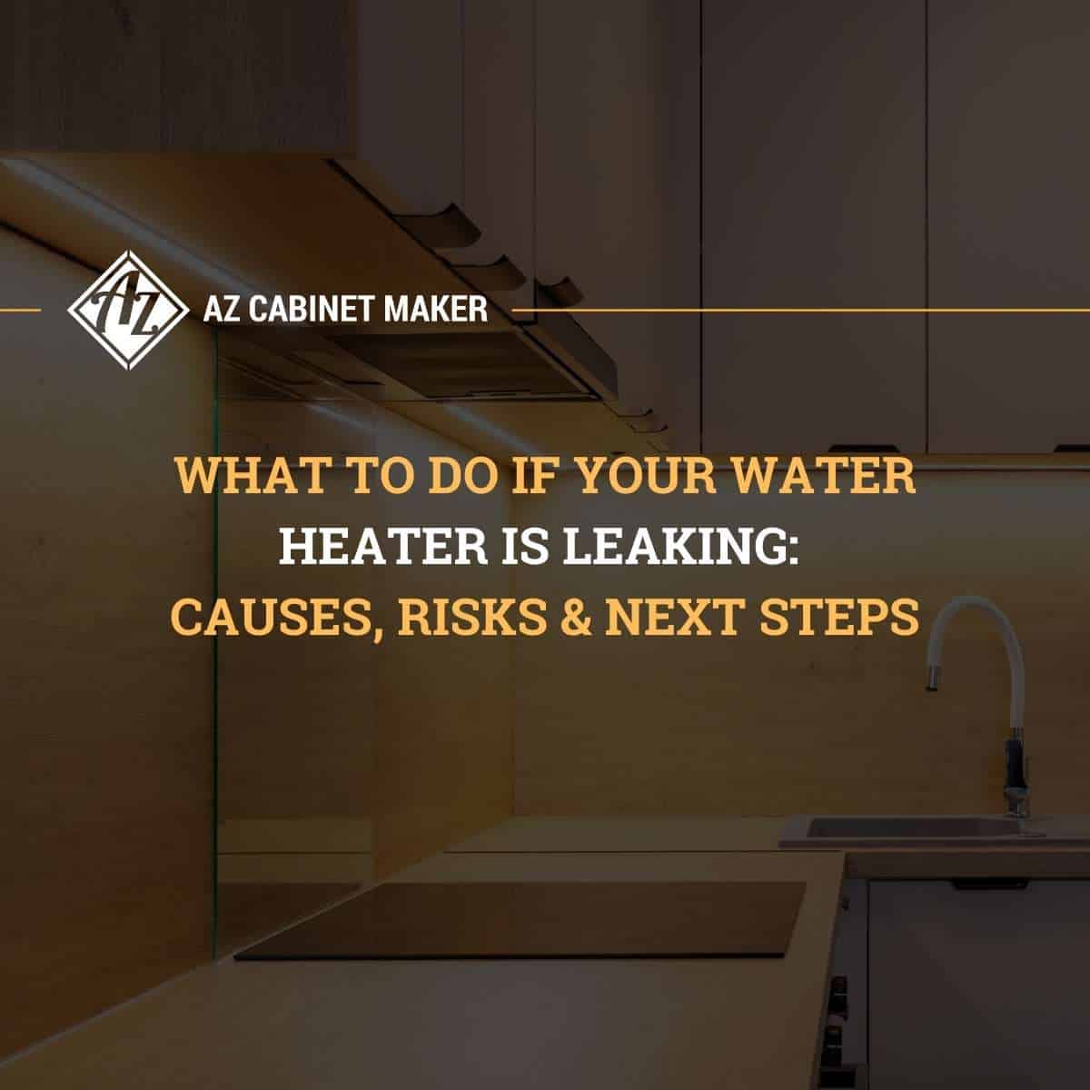 What To Do If Your Water Heater Is Leaking: Causes, Risks & Next Steps