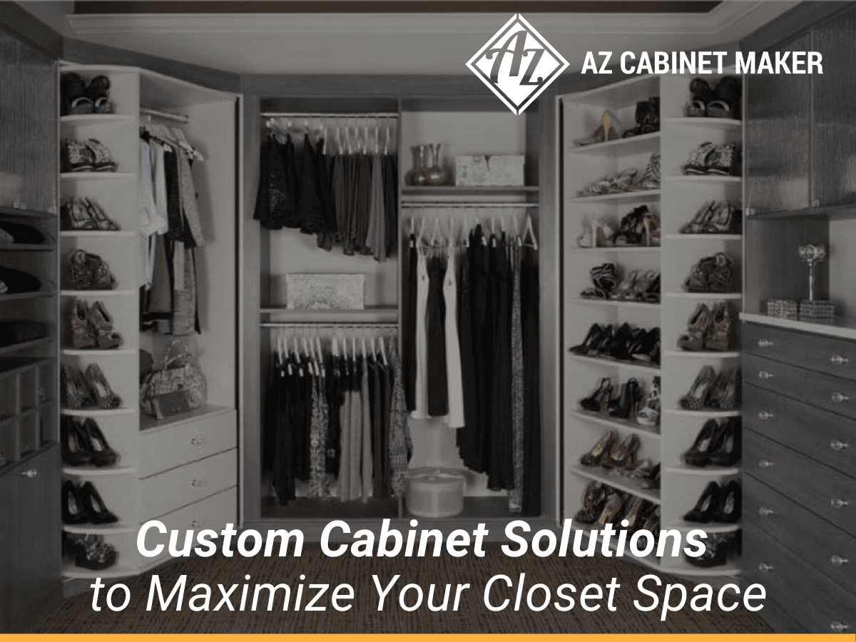 Tips about maximize your closet space with a custom cabinet design