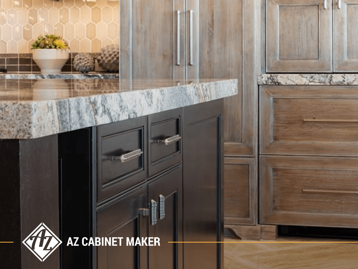 Kitchen organized with the custom cabinet ideas from the experts at AZ Cabinet Maker