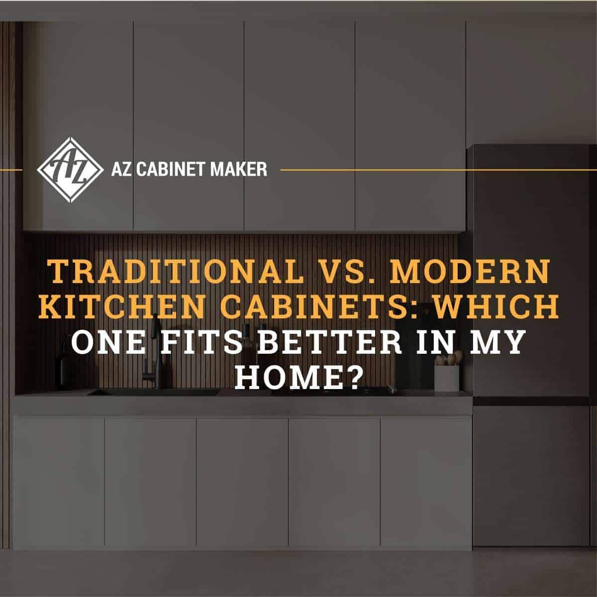 Traditional vs. Modern Kitchen Cabinets Which One Fits Better In My Home