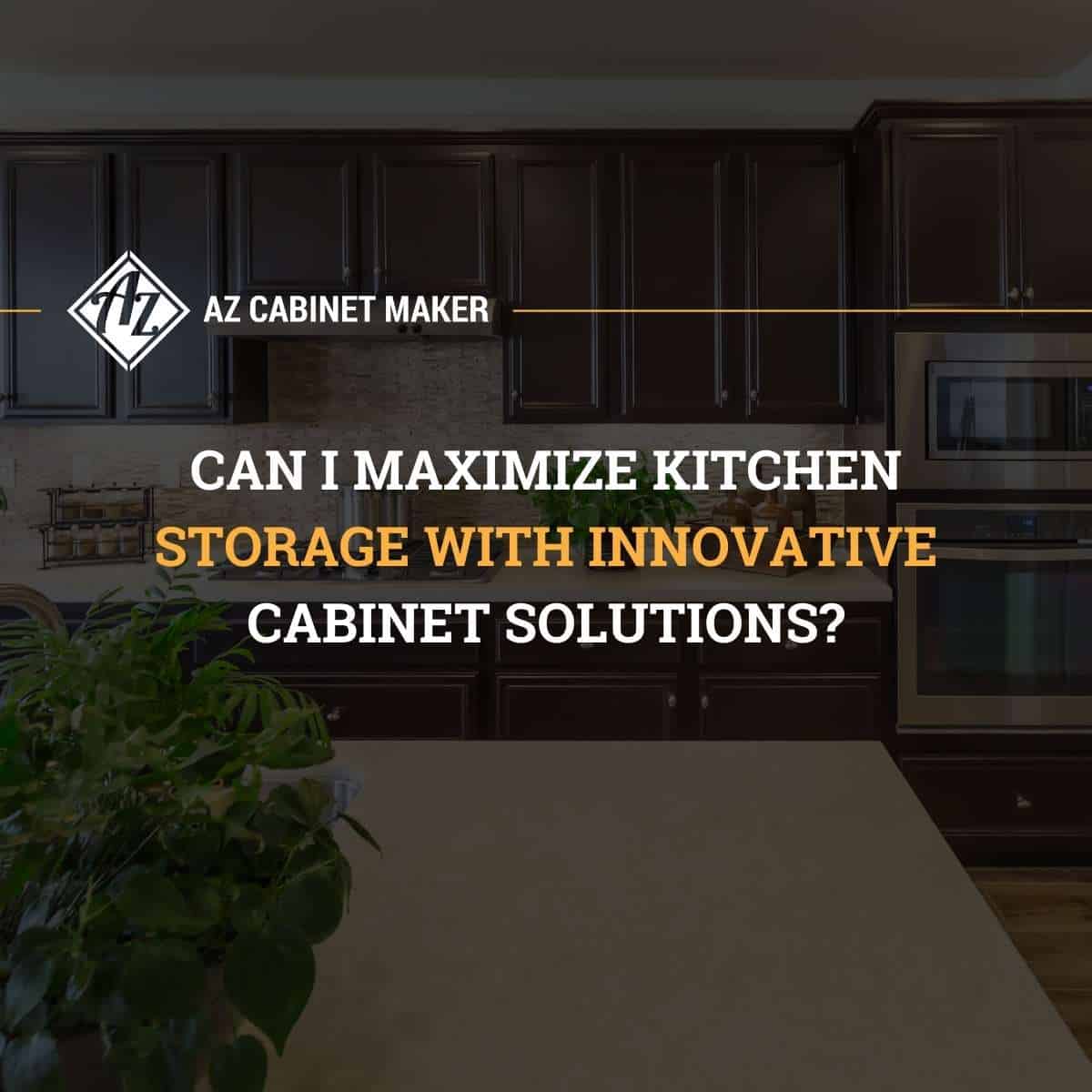 Can I Maximize Kitchen Storage with Innovative Cabinet Solutions?